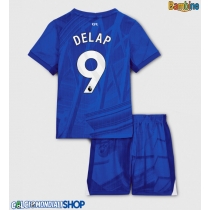 Maglie da calcio Chelsea Liam Delap #9 Prima Maglia Bambino 2025-26 Manica Corta + Pantaloni corti)